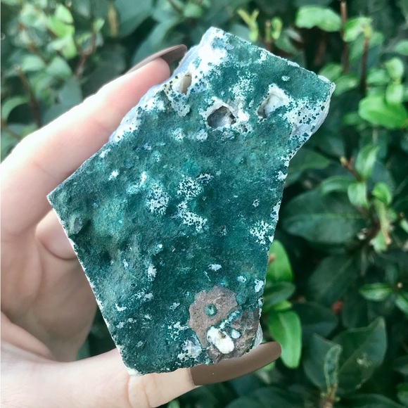 Amethyst Cluster w/ Banded Agate ☮️ - Picture 4 of 6